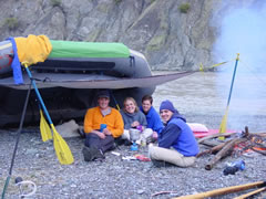 Private Boaters on the Main Eel River in California